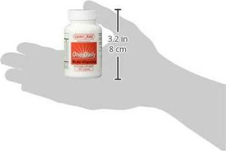 Geri-Care 501-01 Multivitamin One-Daily Tablets 100 Per Bottle by Pharmaceuticals -Part No. 501-01