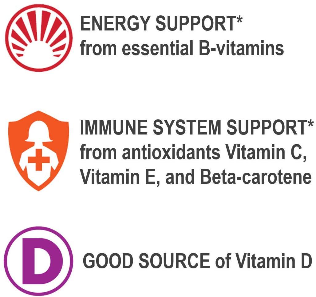 Geritol Multi-Vitamin Nutritional Support, 100 Count (Pack of 12)