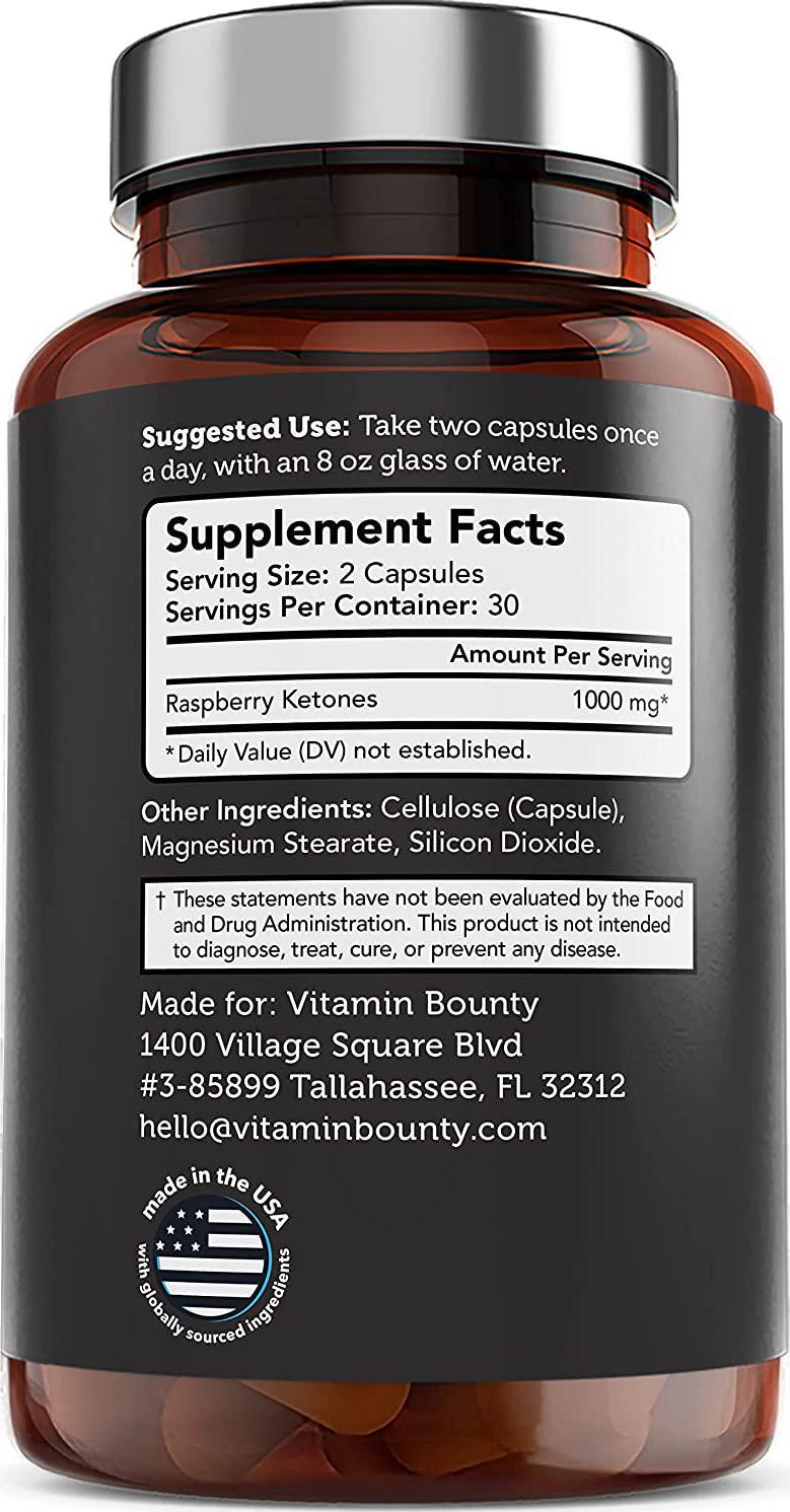 Get Into Keto Premium Ketones, Keto Pills, Supports Ketosis, Made in USA - Vitamin Bounty