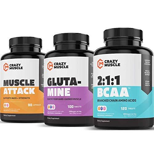 Get Stronger with BCAA, Glutamine and Muscle Attack