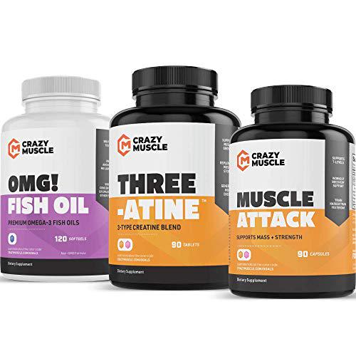 Get Stronger with Muscle Attack, Creatine and Fish Oils