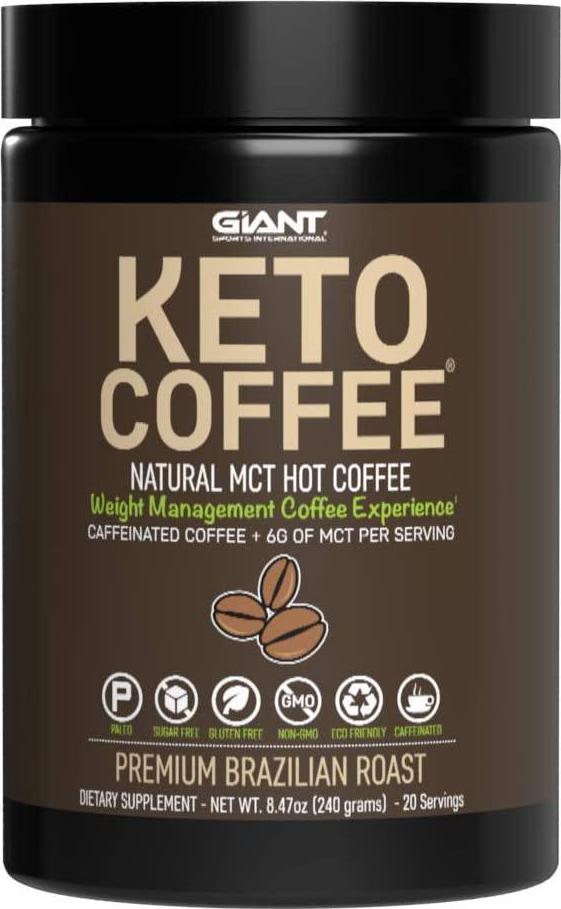 Giant Sports Keto Cheesecake and Keto Coffee