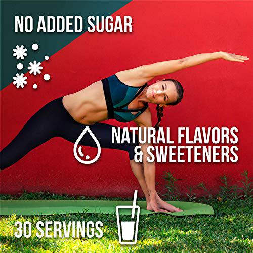 Giant Sports Performance BCAA Powder Sugar Free Recovery and Performance with Potassium Chain Amino Acids | Watermelon 30 Servings