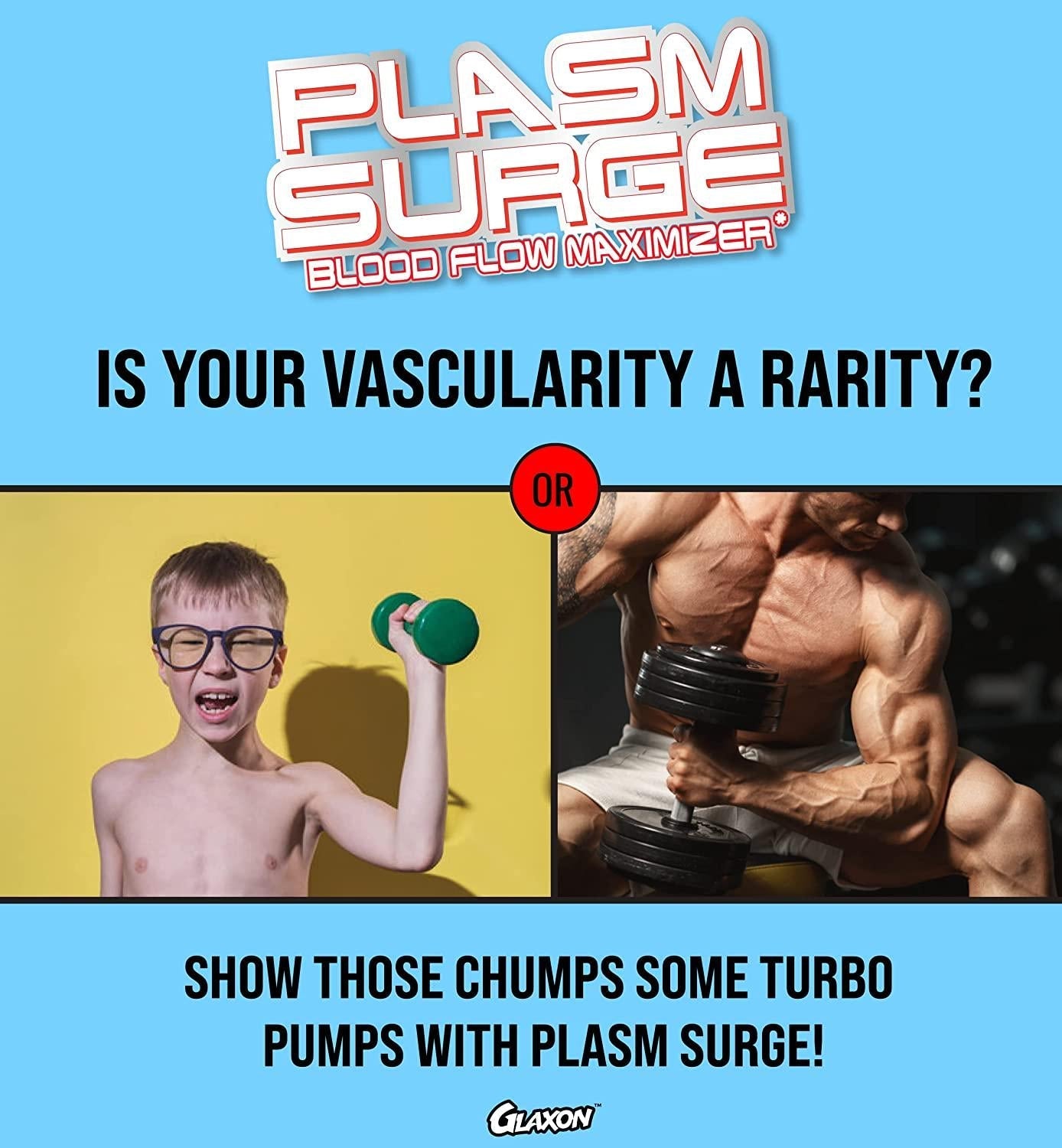 Glaxon Plasm Surge ( Plasm Surge 21 Serve - Unflavoured )