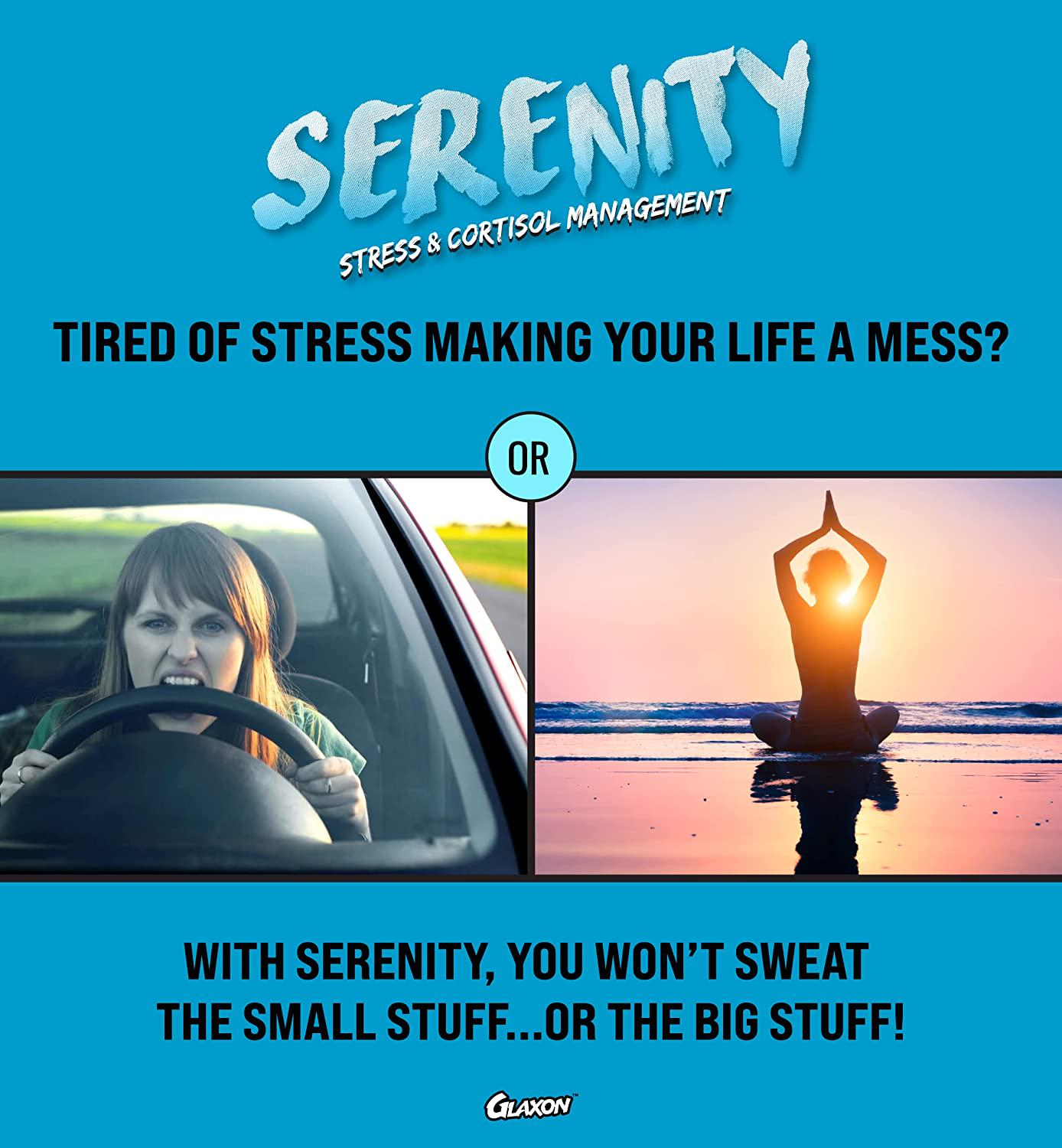 Glaxon Serenity Stress Support ( Serenity Stress Support - 63 Capsules )