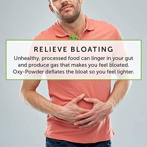 Global Healing Center Oxy-Powder Colon Cleanse Detox - Oxygen Based Safe and Natural Intestinal Cleanser 120 Capsule (2-Pack)