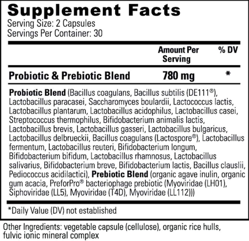 Global Healing Paratrex and Floratrex Kit - Herbal Supplement Detox Of Harmful Organisms For Healthy Cleanse and Probiotic and Prebiotic Blend For Digestive Tract and Normal Digestion - 120 Capsules Total