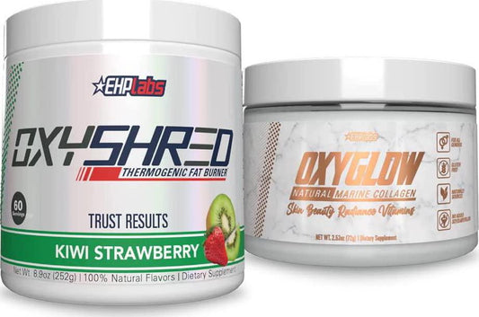 Glow and Go Duo by EHPlabs - Natural Marine Collagen and Thermogenic Fat Burner