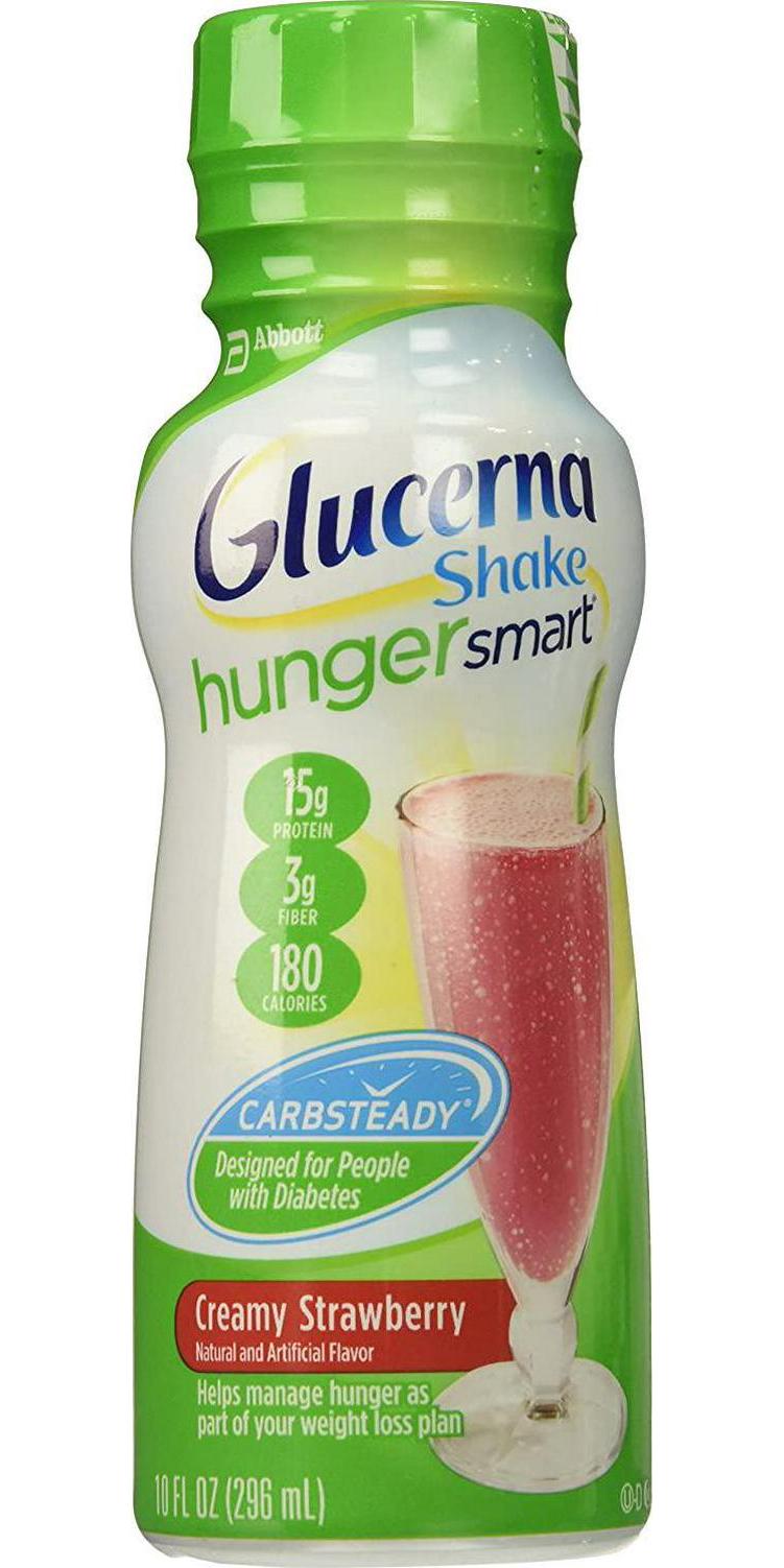 Glucerna Hungersmart Shake, Strawberry, 6 Count