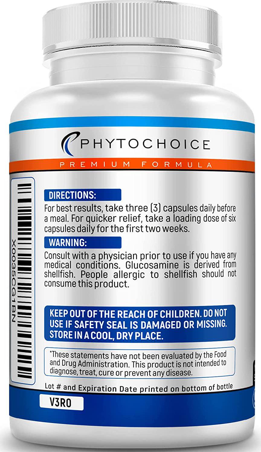 Glucosamine Chondroitin MSM Turmeric Boswellia-Triple Strength Joint Supplement to Support Joint Health-Inflammatory Response-Soothe Joint Discomfort Relief-Glucosamine Sulfate for Women and Men-90 Ct