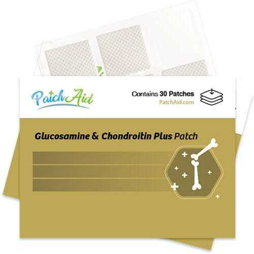 Glucosamine and Chondroitin Topical Patch by PatchAid (30-Day Supply) White