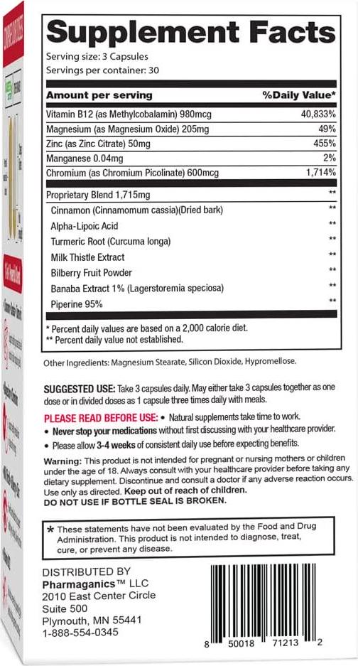 Glucose 24 Hour Extra-Strength + Nerve Miracle Bundle