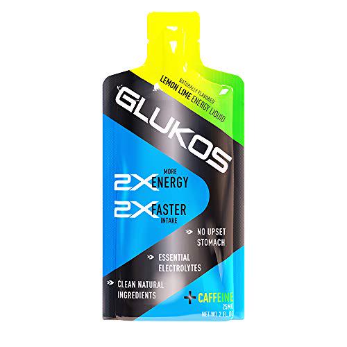 Glukos Energy Liquid Gel 2oz Packets, 12 Count Tray