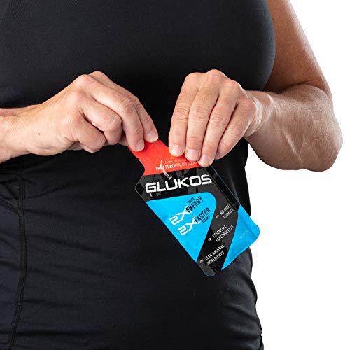 Glukos Energy Liquid Gel 2oz Packets, 12 Count Tray