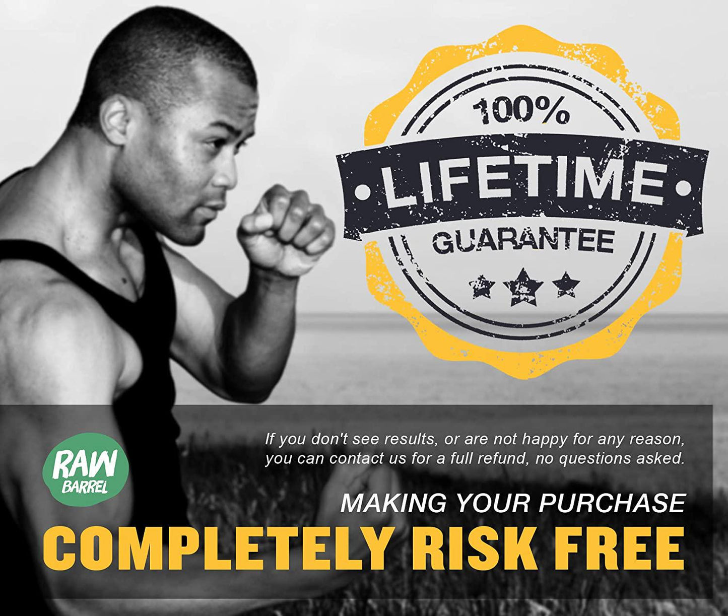 Glutamine Tablets - Pure, Non GMO, with Natural Ingredients, Soy and Caffeine Free - 120 L-Glutamine Pills at 1000mg - Amino Acid Supplement - by Raw Barrel