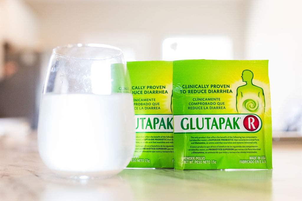 Glutapak R Probiotic with Glutamine Powder, 3 (15g) Packets