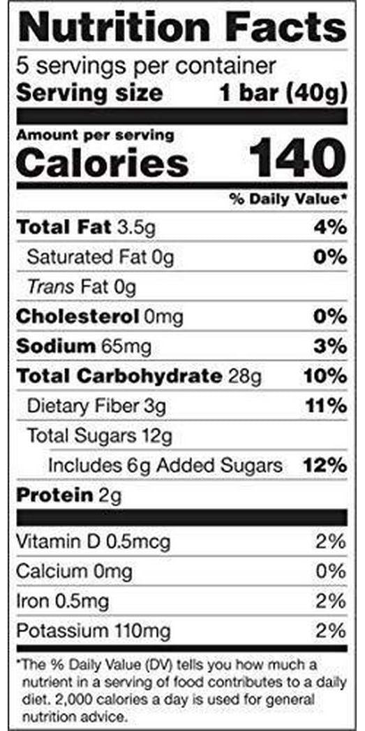 Glutino Gluten Free Oven Baked Bar, Strawberry, Naturally Flavored, 5 ct