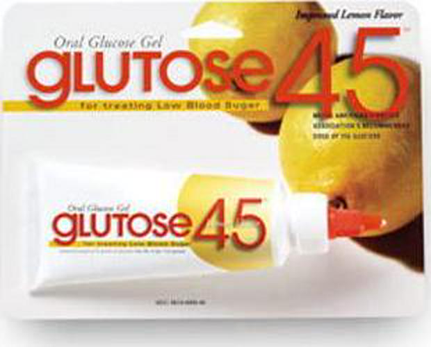 Glutose 45 Oral Glucose Gel - Lemon Flavor - 1 ct.