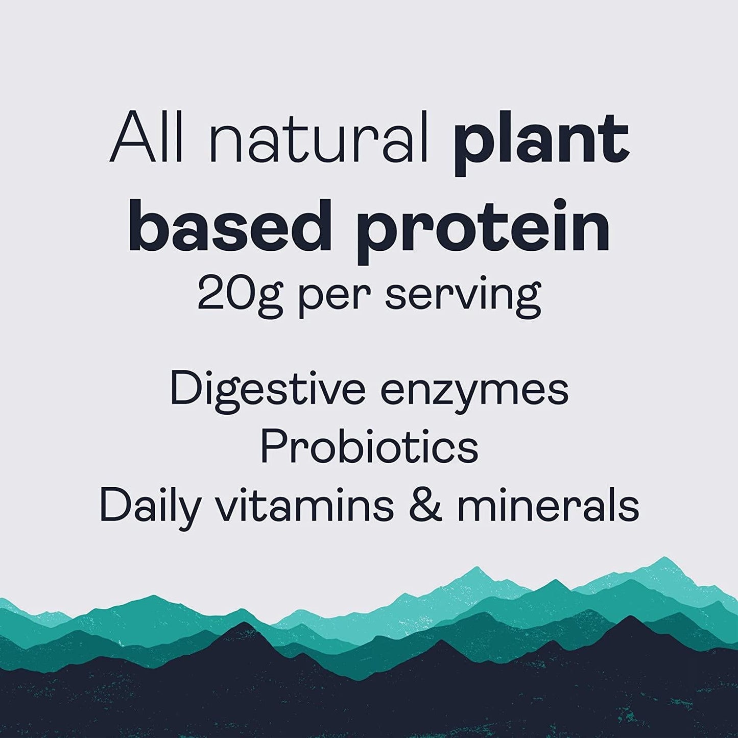 Gnarly Nutrition, Meal Replacement Vegan Protein Blend from Pea, Chia and Cranberry for Muscle Development, Vanilla, 16 Servings