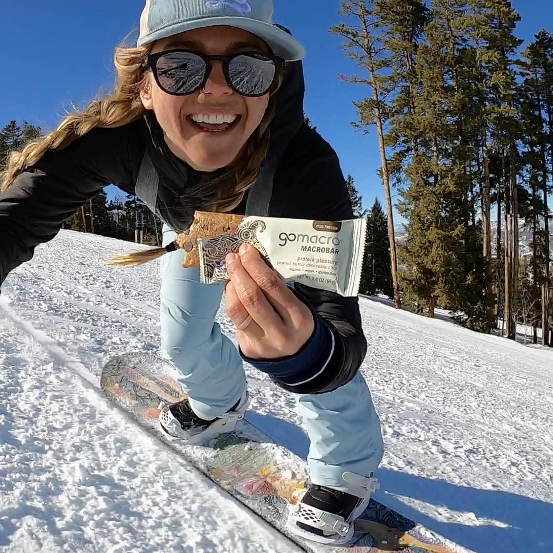 GoMacro MacroBar Organic Vegan Protein Bars - Peanut Butter Chocolate Chip (2.4 Ounce Bars, 12 Count)