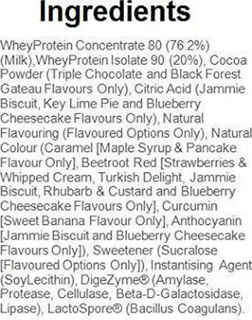 GoNutrition 2.5 kg Triple Chocolate GN 100 Percent Whey Protein Blend