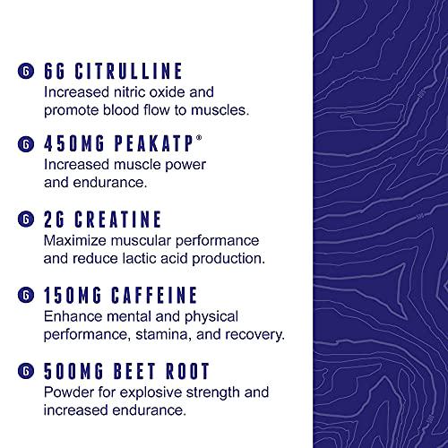 Go Condition Pre Workout Plus - Raspberry Blast | Pre Workout with Creatine | Keto Pre Workout | All Natural Pre Workout | Sugar Free Pre Workout with 150mg Caffeine and Peak ATP Powder | 24 Servings