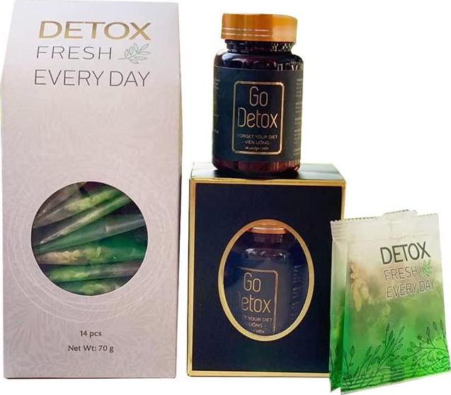 Go Detox and Detox Fresh Everyday - Natural Herbal Tea Weight Loss