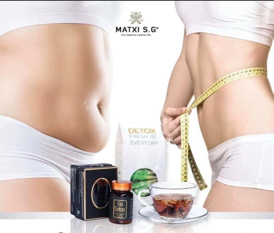 Go Detox and Detox Fresh Everyday - Natural Herbal Tea Weight Loss