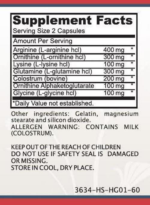 Goal Amino Complex – Helps With Energy, Repairing Muscle Tissue From Injury and Helps In Weight Loss.