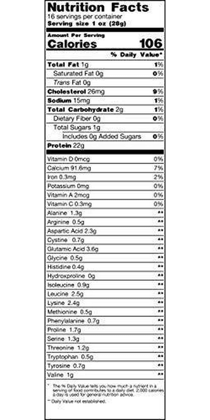 Goat Whey Protein Powder Concentrate - Unflavored and Undenatured - Grass Fed in USA - Good Source of BCAA - No Hormones or Antibiotics - 100% Pure, Gluten Free, Non GMO, Kosher - 1 lb