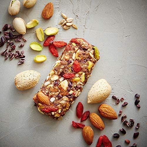 Goji Berry Trailmix Bar- Paleo, Gluten Free and Raw by Mammoth Bar, Organic10-12g Protein, 1.8 Oz. Bar (10 Bars)
