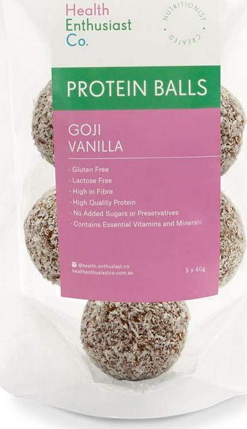 Goji Vanilla Protein Ball 5 Pack