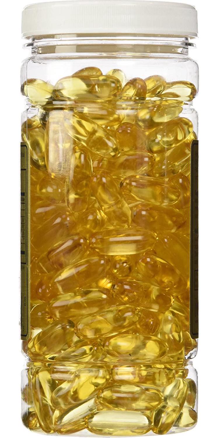 Golden Alaska Deep Sea Fish Oil Omega-3, 1000 Mg, 200 Capsules