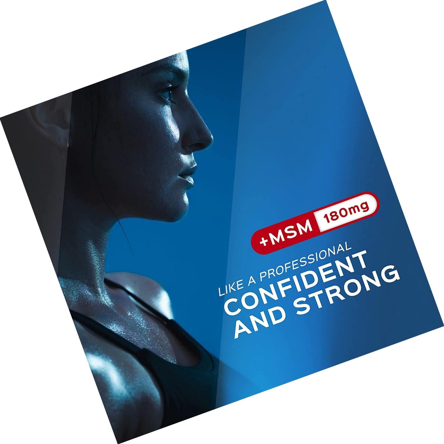 Golden Saffron Glucosamine Chondroitin Msm Plus Saffron Extract Capsules with Unique Formula, Joint Support, Improves Mobility, Regulates Metabolism, Increases Energy, Non-GMO, Gluten-Free, Soy Free