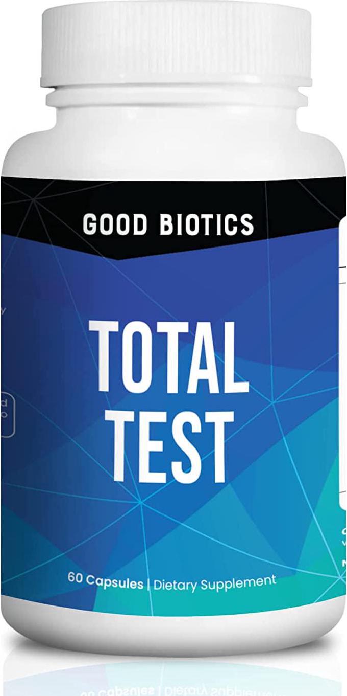 Good Biotics Total Test Booster | Increase Muscle Strength | Improves Energy and Mood | Makes Bone Stronger | Increase Physical Endurance | Support Healthy Heart and Blood 60 Capsules