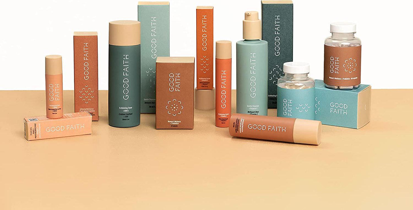 Good Faith - Women’s Wellness with Probiotics - 60 Capsules - Vaginal Health Probiotic - Promotes a Healthy Gut - Balances Vaginal Flora - Vegan