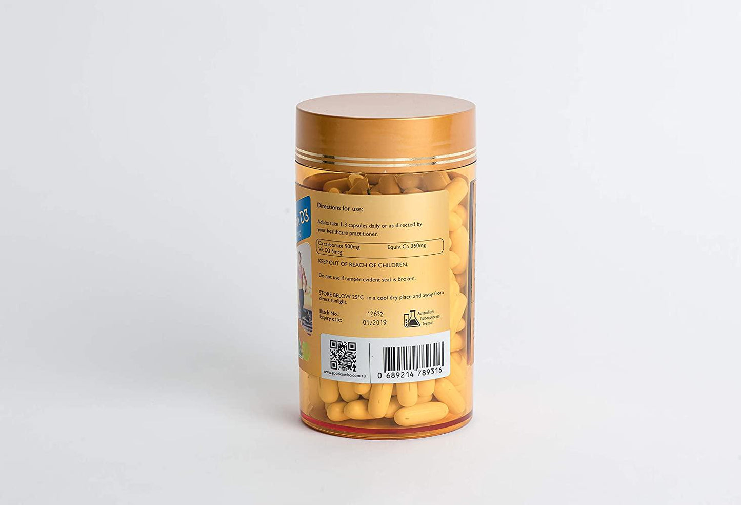 Goodcombo Liquid Calcium + Vit D3 180s, 520 grams