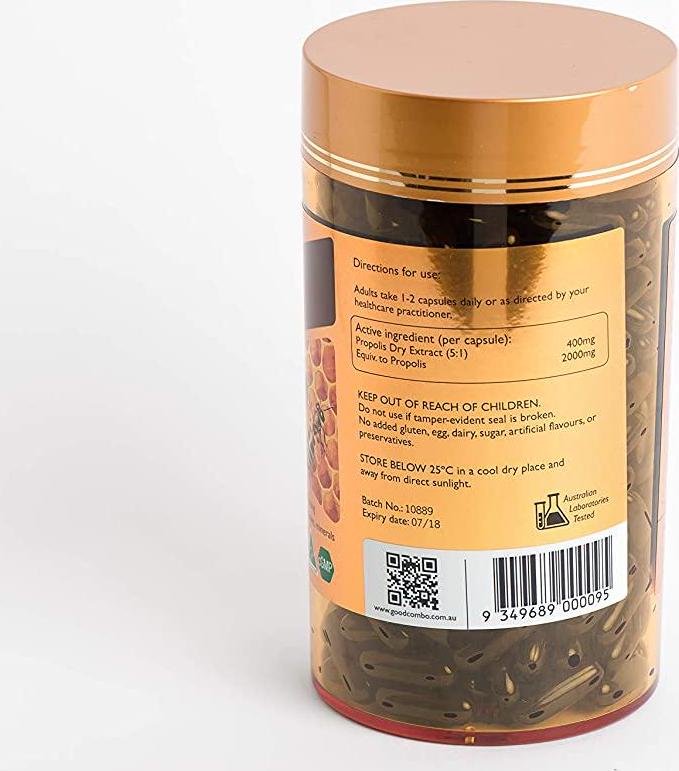 Goodcombo Propolis 2000mg Soft Gel Capsu 365s, 740 grams