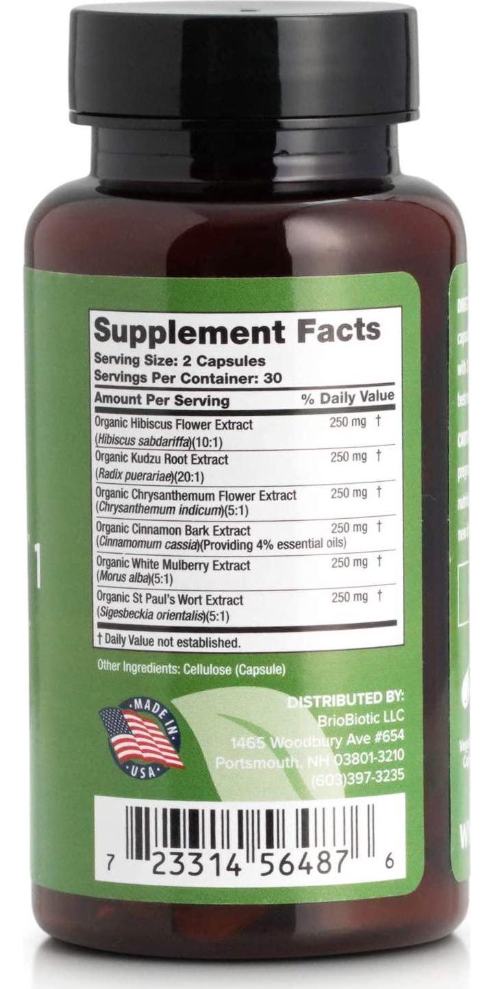 Gow!tBiotic 1 Uric Acid Support – Organic Herbal Dietary Supplement for Regular Maintenance and Preventative Care – Promotes Joint Comfort and Normal Kidney Function – All-Natural, Vegan Capsules…