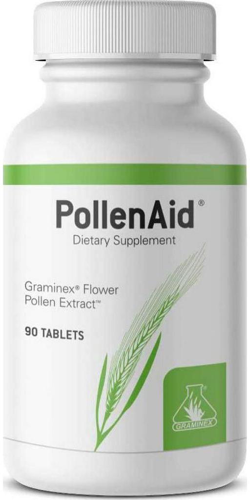 Graminex PollenAid Prostate Supplement: All Natural Prostate Support for Bladder Control and Urinary Tract Health, Rye Pollen Extract Made in USA to Help Relieve Pain and Boost Urinary Flow, 90 Tablets