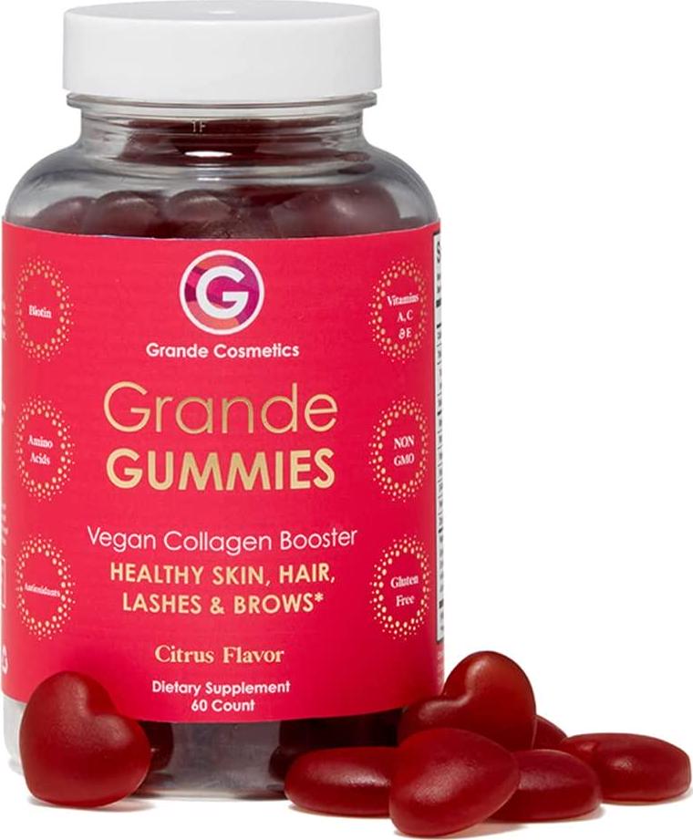 Grande Cosmetics GrandeGUMMIES Vegan Collagen Booster Healthy Hair and Skin