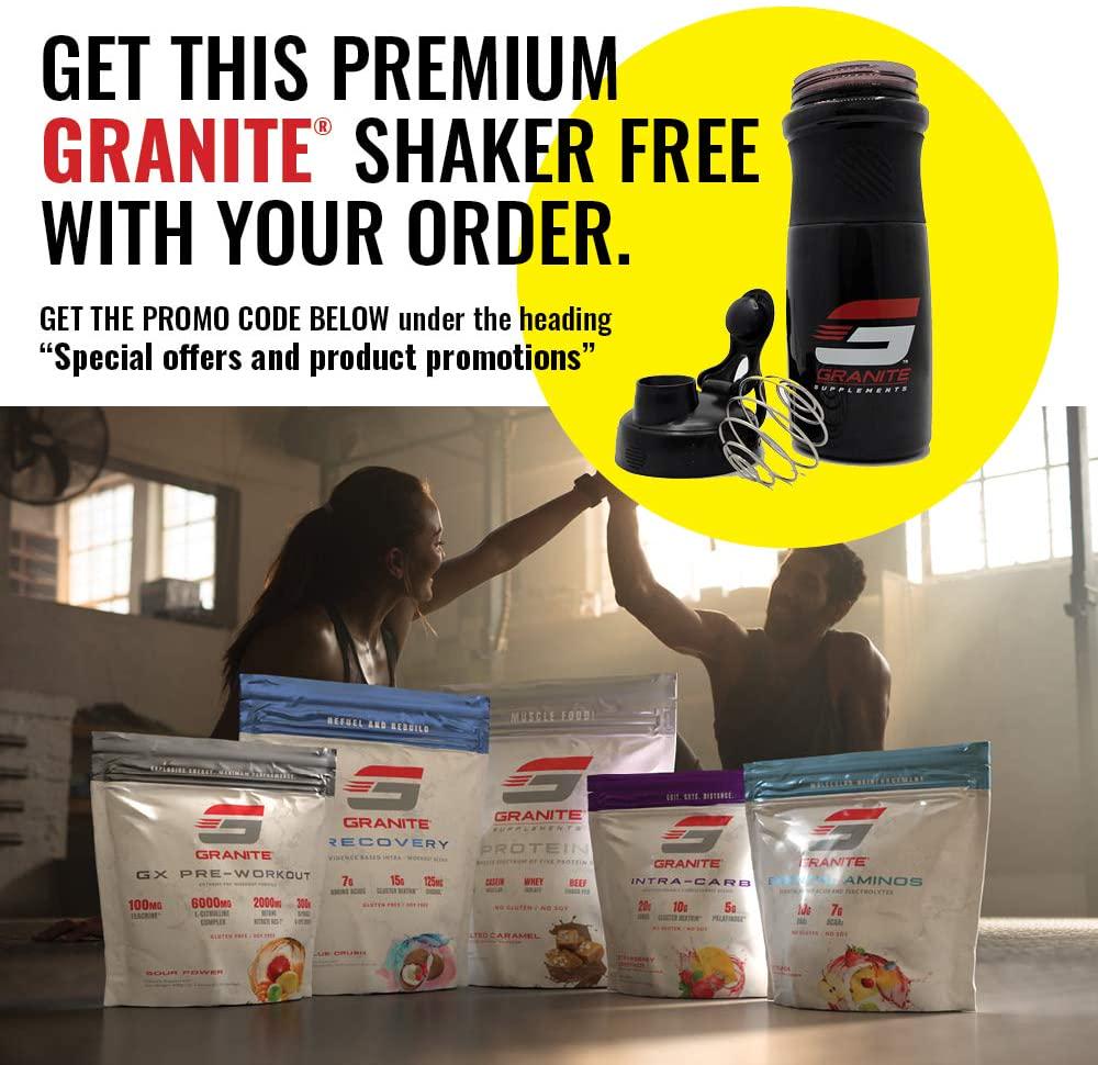 GraniteÂ Intra-CARB Advanced Carb Supplement (Fruit Punch) | 20g Carbs + 10g Cluster Dextrin + 5g Palatinose | Train Longer Harder. No Crash or Bloat | Soy Free. Gluten Free. Vegan | Made in USA