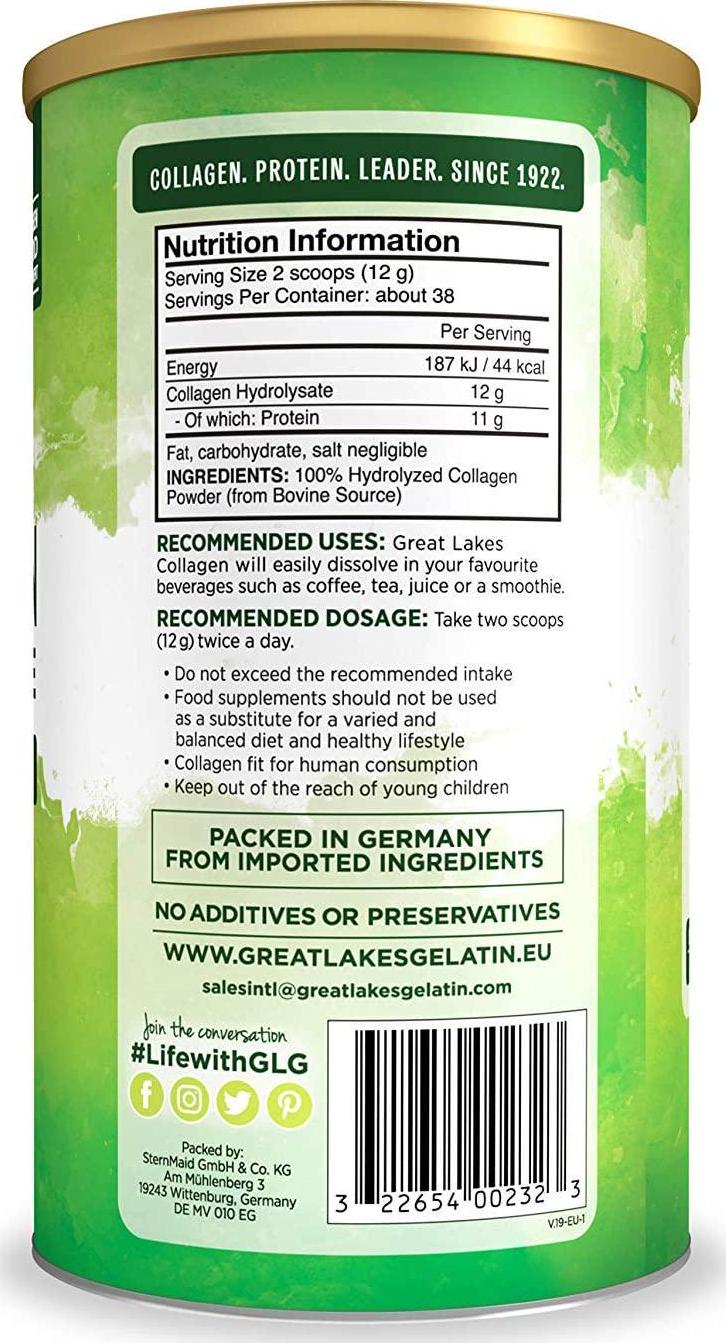 Great Lakes Gelatin Collagen Hydrolysate 454g 2/3pack (3)