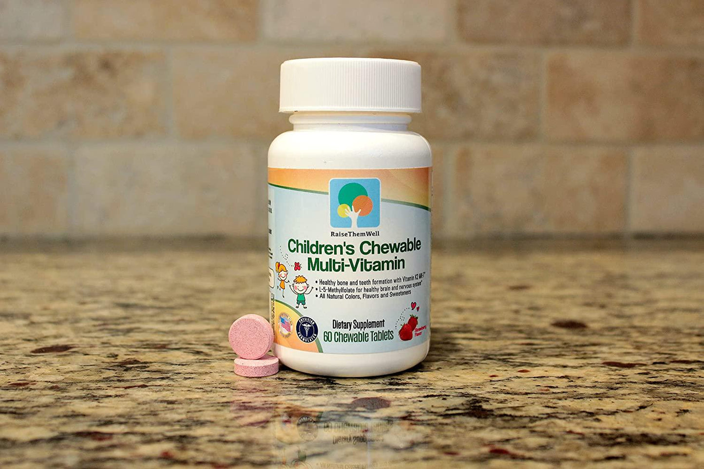 Great Tasting Chewable Kids Vitamins - Multivitamin for Kids with All-Natural Colors, Flavors, and Sweeteners Includes Free Kids Vitamin PDF…