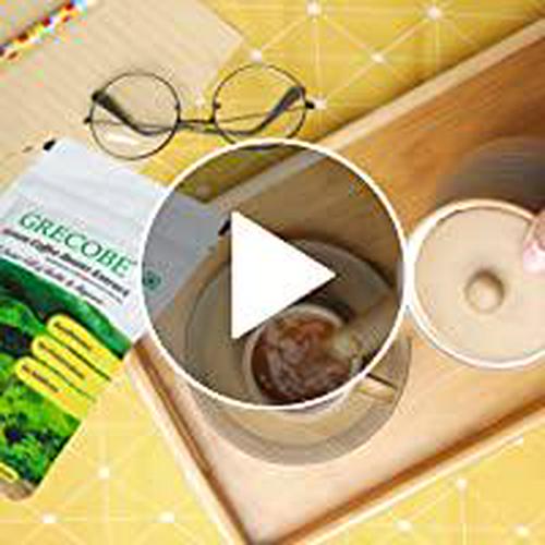 Grecobe - The Green Coffee [100 sachets Pouch] Decaffeinated, Pure Green Coffee Beans Extract for Weight Loss, no additives and excipients, antioxidant