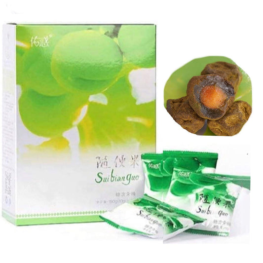 Green Diet Plum is 100% Natural Detox Food Slimming Perfect Weight for 15~ 30 days suibianguo 10g * 15pcs