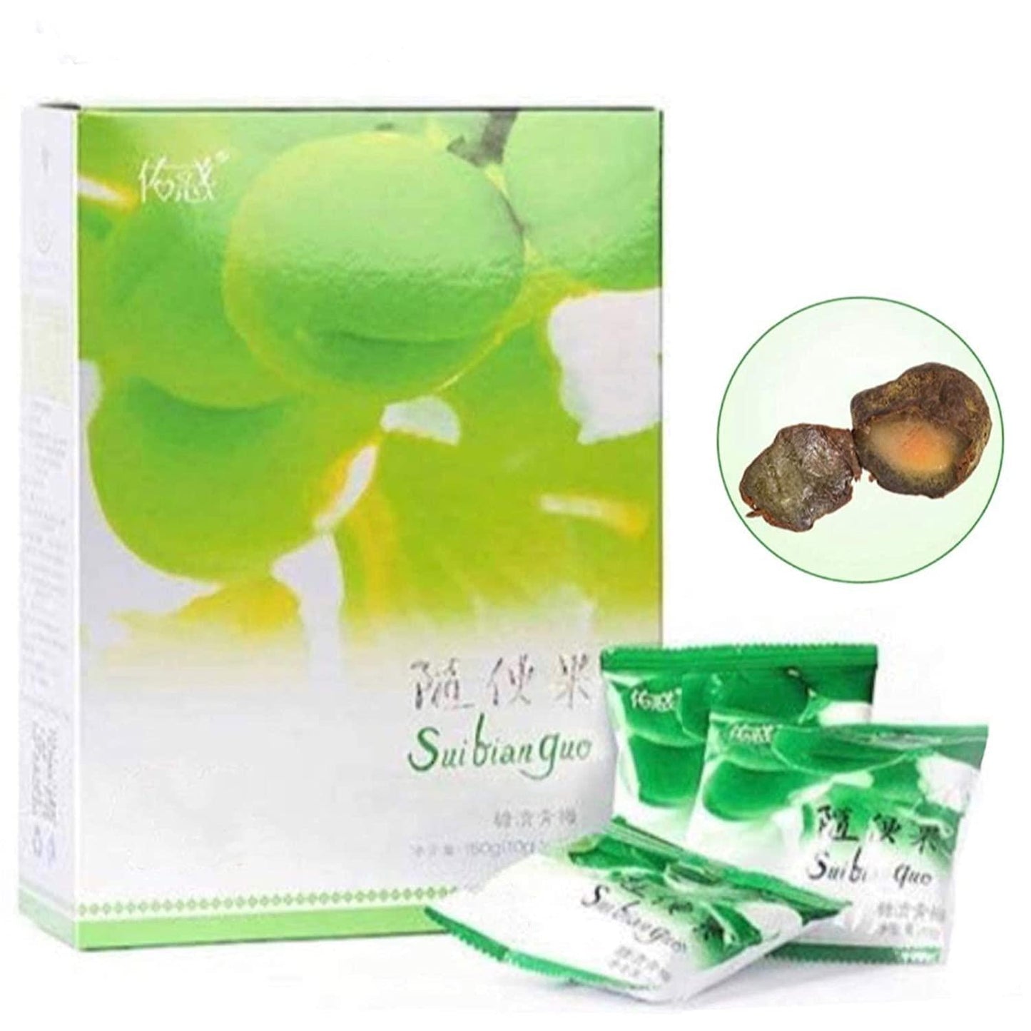 Green Diet Plum is 100% Natural Detox Food Slimming Perfect Weight for 15~ 30 days suibianguo 10g * 15pcs