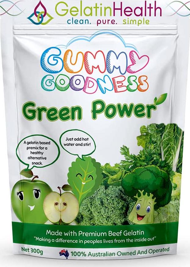 Green Power Gummy Goodness 300 grams