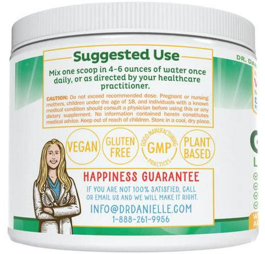 Gut Assist - Leaky Gut Repair Supplement Powder - Glutamine, Arabinogalactan, Licorice Root - Supports IBS, Heartburn, Bloating, Gas, Constipation, SIBO from Doctor Danielle