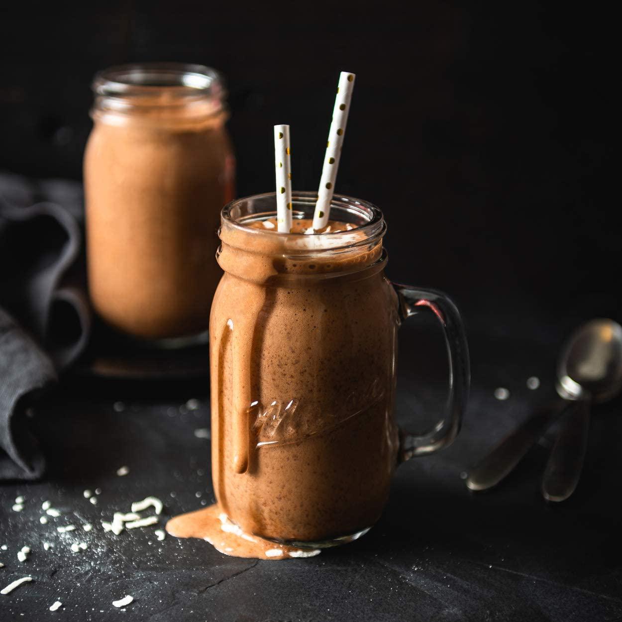 HMR 120 Shake and Tumbler Starter Set (Chocolate) - Chocolate Shake Meal Replacement Powder, 12g Protein, 120 Cal., Canister of 12 Servings paired with an HMR Extra Large 28 Oz. Stainless Tumbler